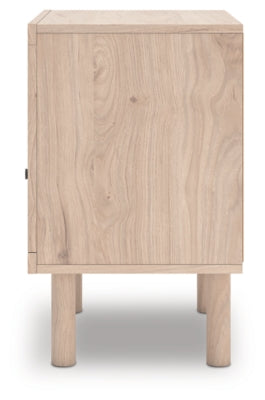 Ashley Shapella Tan Nightstand