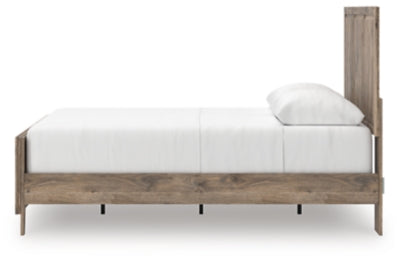 Ashley Keithland Brown Queen Panel Bed