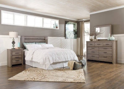 Ashley Zelen Warm Gray Queen Panel Headboard