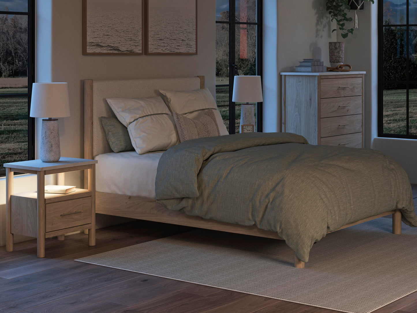 Ashley Cadmori Two-tone Nightstand