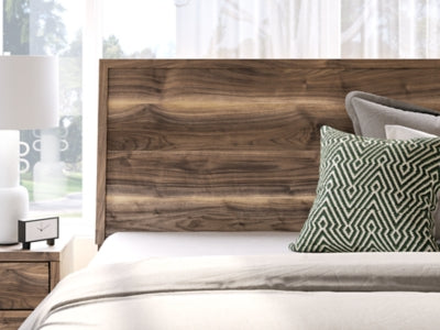 Ashley Zadilyn Brown King Panel Headboard