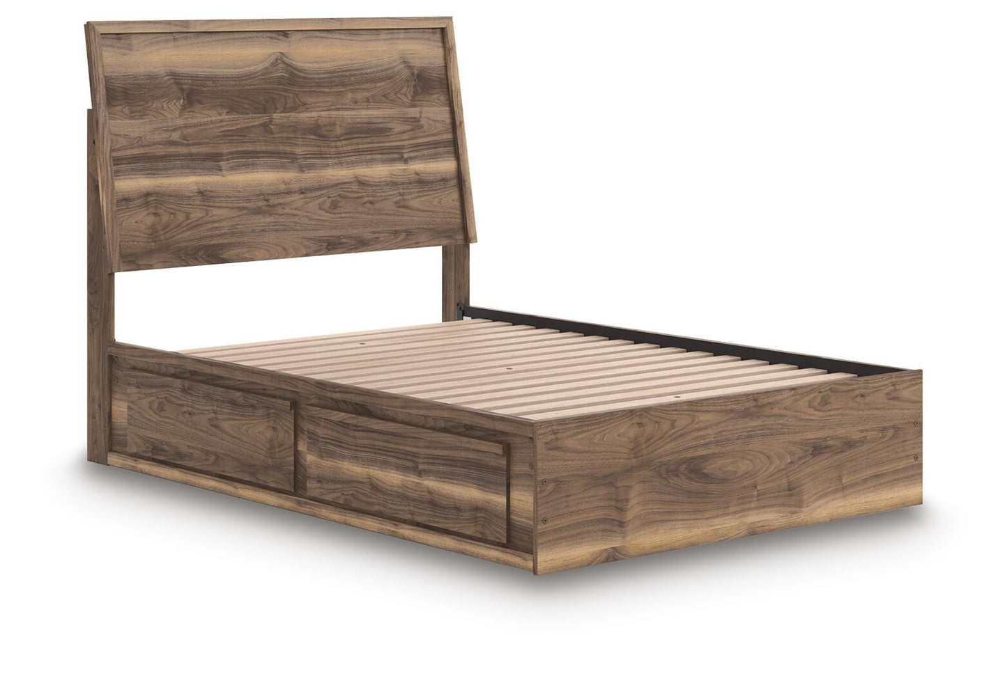 Ashley Zadilyn Brown Full Panel Bed with Storage