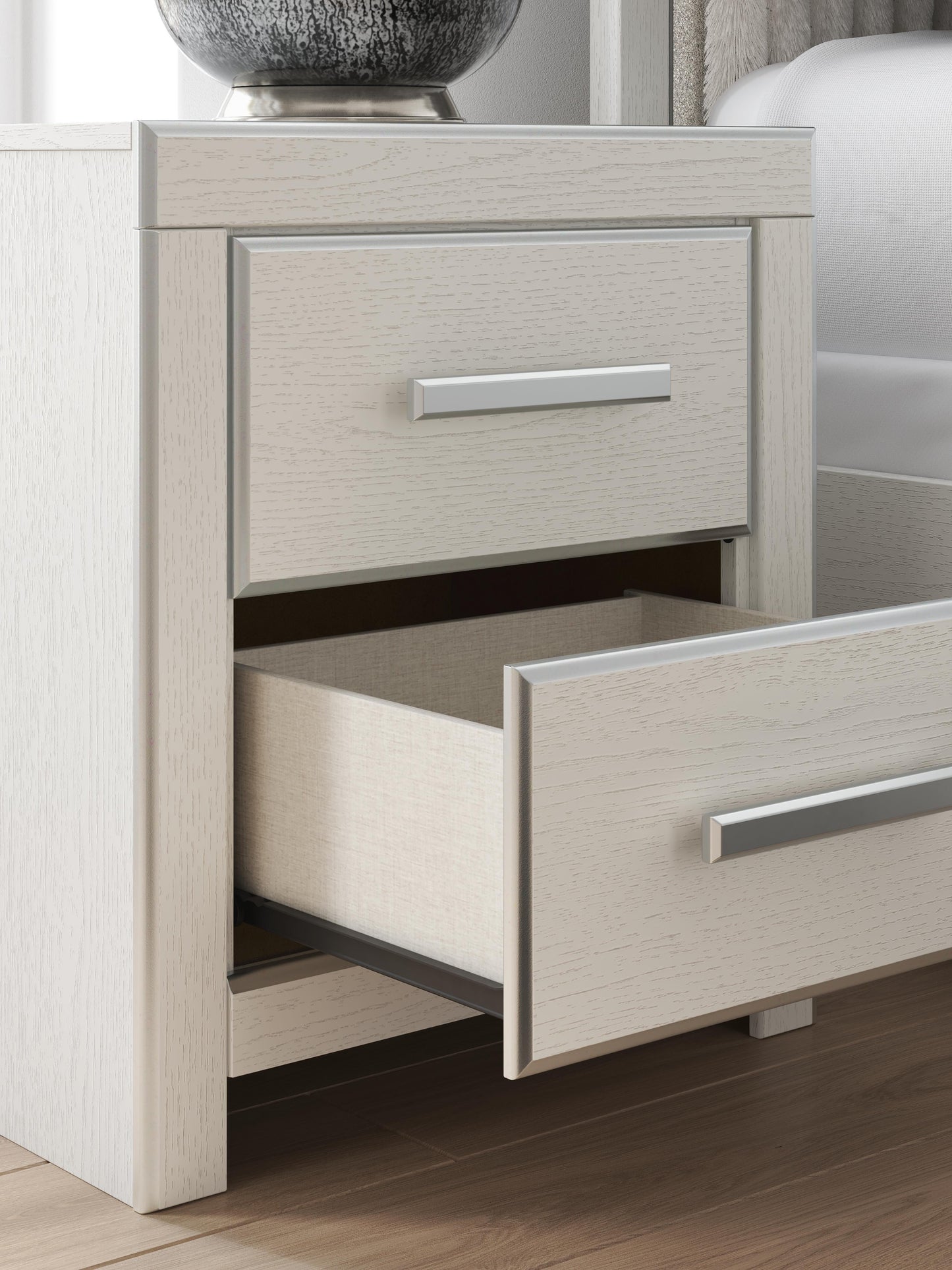 Ashley Birmonton White Nightstand