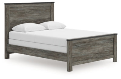 Ashley Frandern Black Gray Twin Panel Bed
