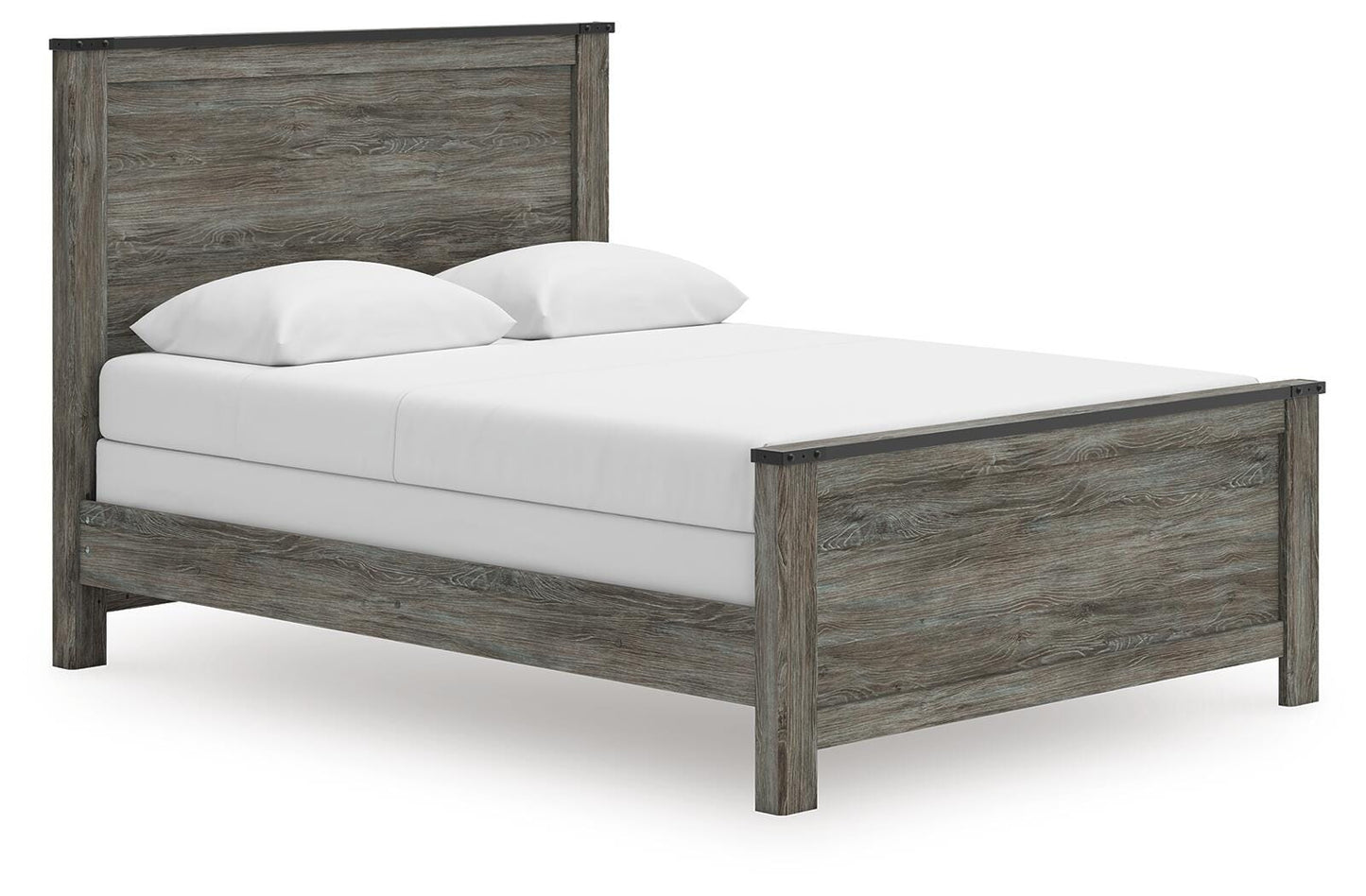 Ashley Frandern Black Gray Twin Panel Bed