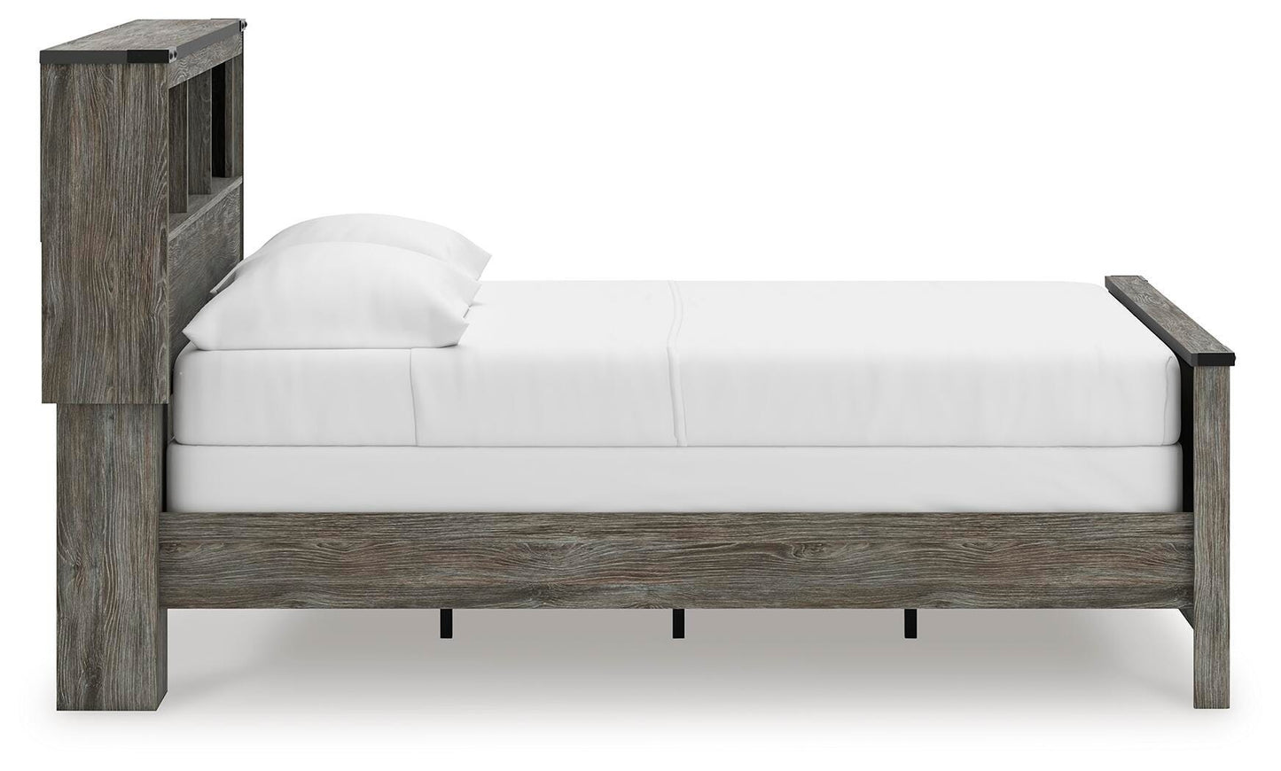 Ashley Frandern Gray Full Bookcase Panel Bed