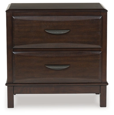 Benchcraft Vanmore Dark Brown Nightstand