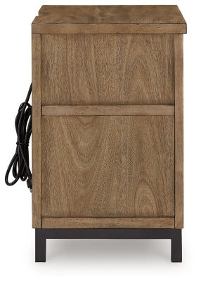 Benchcraft Tomtyn Light Brown Nightstand