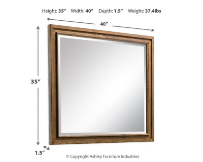 Benchcraft Sturlayne Brown Bedroom Mirror