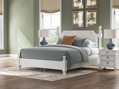 Ashley Chadworth Antique White Nightstand