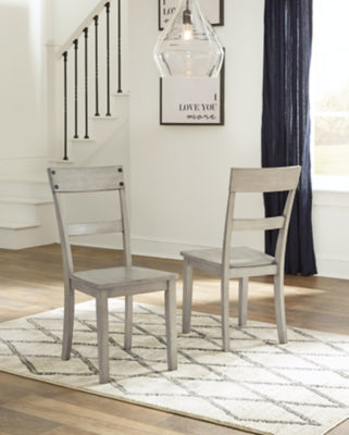 Ashley Loratti Gray Dining Chair (Set of 2)