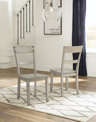 Ashley Loratti Gray Dining Chair (Set of 2)