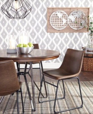 Ashley Centiar Brown Dining Chair (Set of 2)