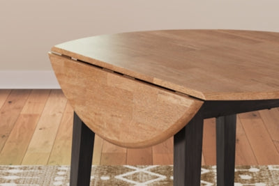 Ashley Gesthaven Natural Brown Dining Drop Leaf Table