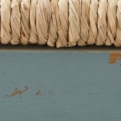 Ashley Mirimyn Teal Bar Height Bar Stool (Set of 2)