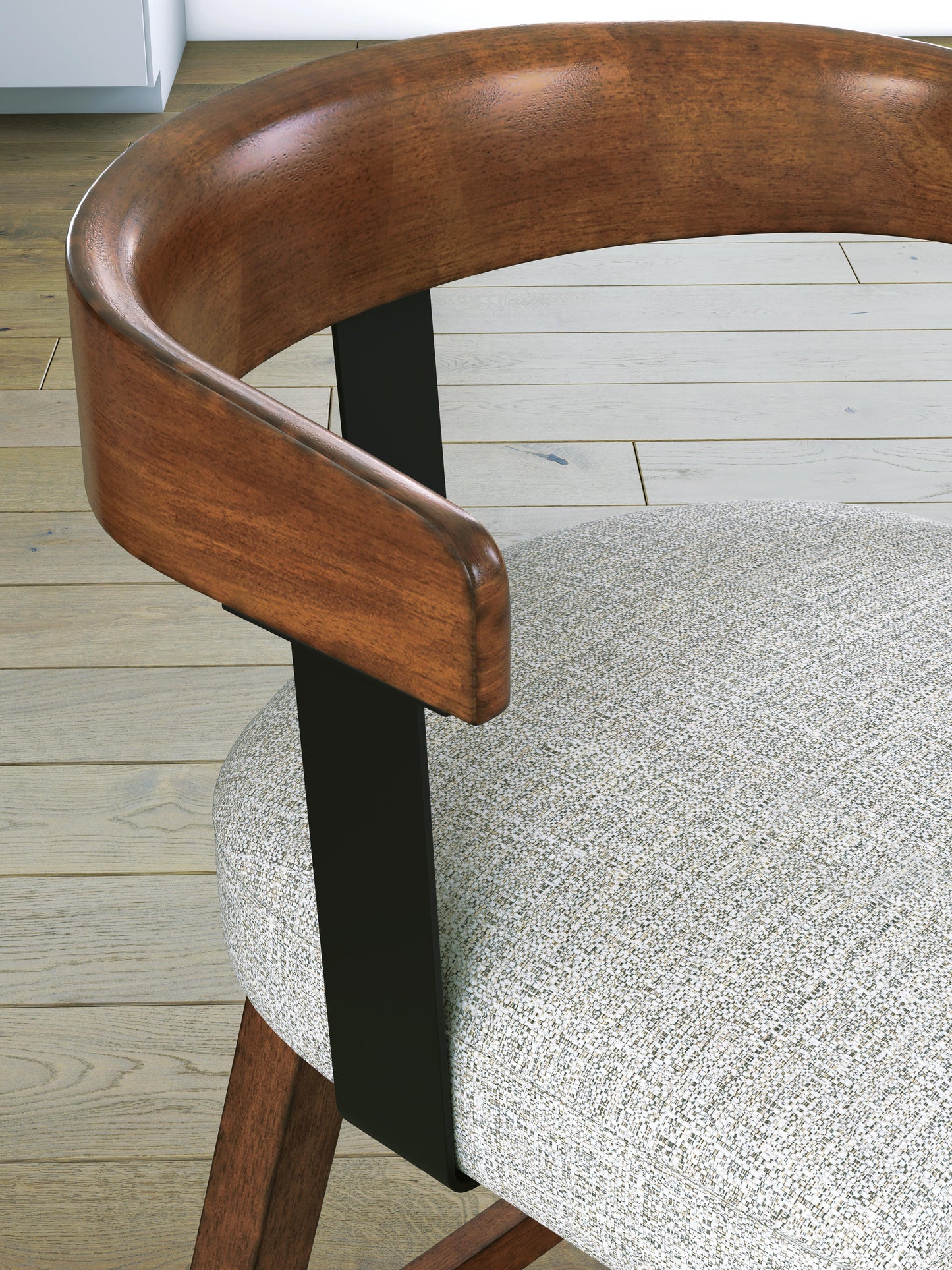 Ashley Ralene Medium Brown Counter Height Barstool (Set of 2)