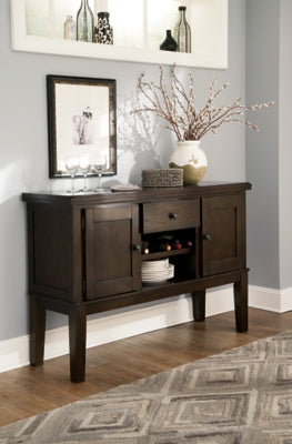 Ashley Haddigan Dark Brown Dining Server