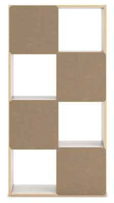 Ashley Aprilyn White Eight Cube Organizer