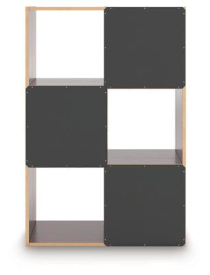 Ashley Glosmount Cherry Light Brown Six Cube Organizer