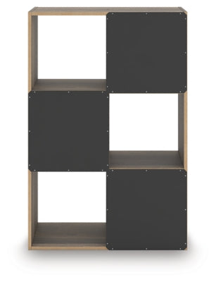Ashley Shallifer Brown Six Cube Organizer