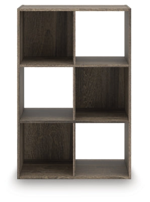 Ashley Shallifer Brown Six Cube Organizer