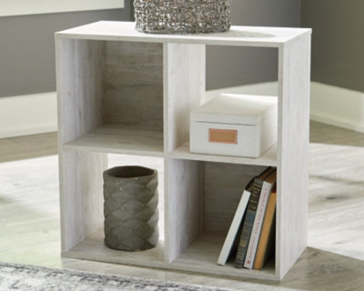Ashley Paxberry Whitewash Four Cube Organizer