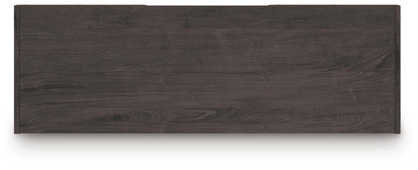 Ashley Piperton Charcoal Nine Cube Organizer