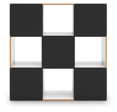 Ashley Onita White Nine Cube Organizer