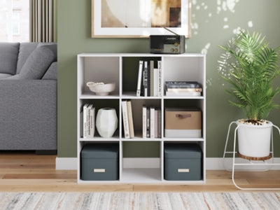 Ashley Onita White Nine Cube Organizer
