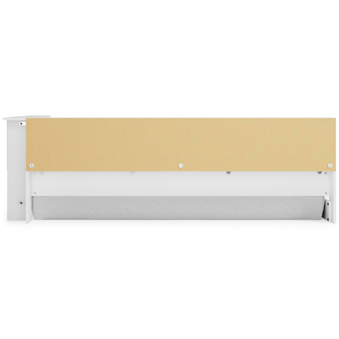 Ashley Piperton White Twin Bookcase Storage Bed