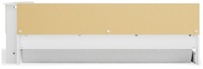 Ashley Piperton White Full Bookcase Storage Bed