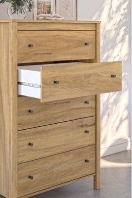 Ashley Bermacy Light Brown Chest of Drawers