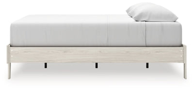 Ashley Socalle Light Natural King Platform Bed