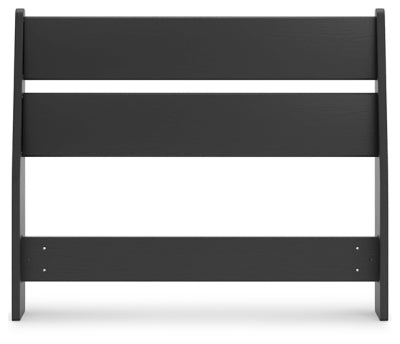 Ashley Socalle Black Twin Panel Headboard
