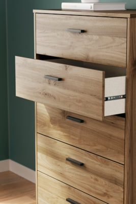 Ashley Deanlow Honey Chest of Drawers