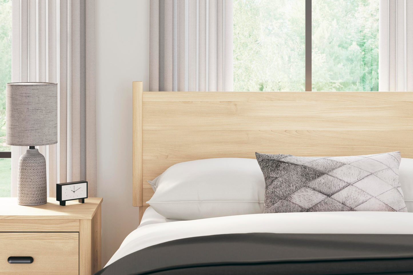 Ashley Cabinella Tan Full Panel Headboard