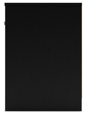 Ashley Finch Black Nightstand