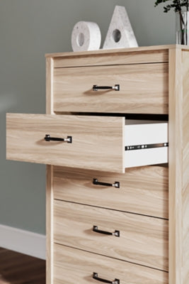 Ashley Battelle Tan Chest of Drawers
