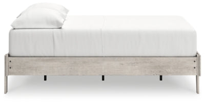 Ashley Shawburn Gray Full Platform Bed