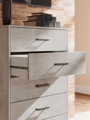 Ashley Shawburn Gray Chest of Drawers