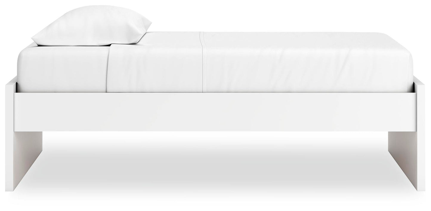 Ashley Onita White Twin Platform Bed