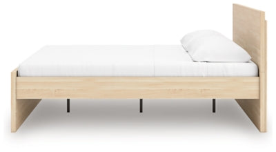 Ashley Onita Natural Queen Panel Platform Bed