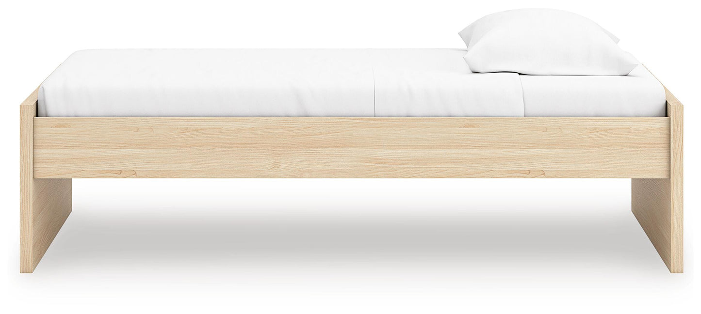 Ashley Onita Natural Twin Platform Bed