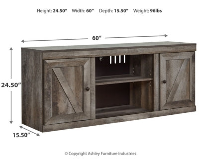 Ashley Wynnlow Gray 60" TV Stand