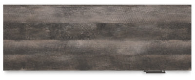 Ashley Shawburn White Dark Charcoal Gray 54" Home Office Desk