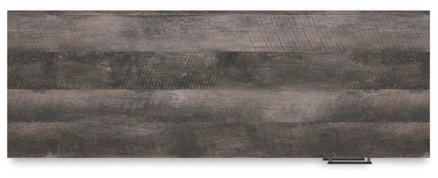 Ashley Shawburn White Dark Charcoal Gray 54" Home Office Desk