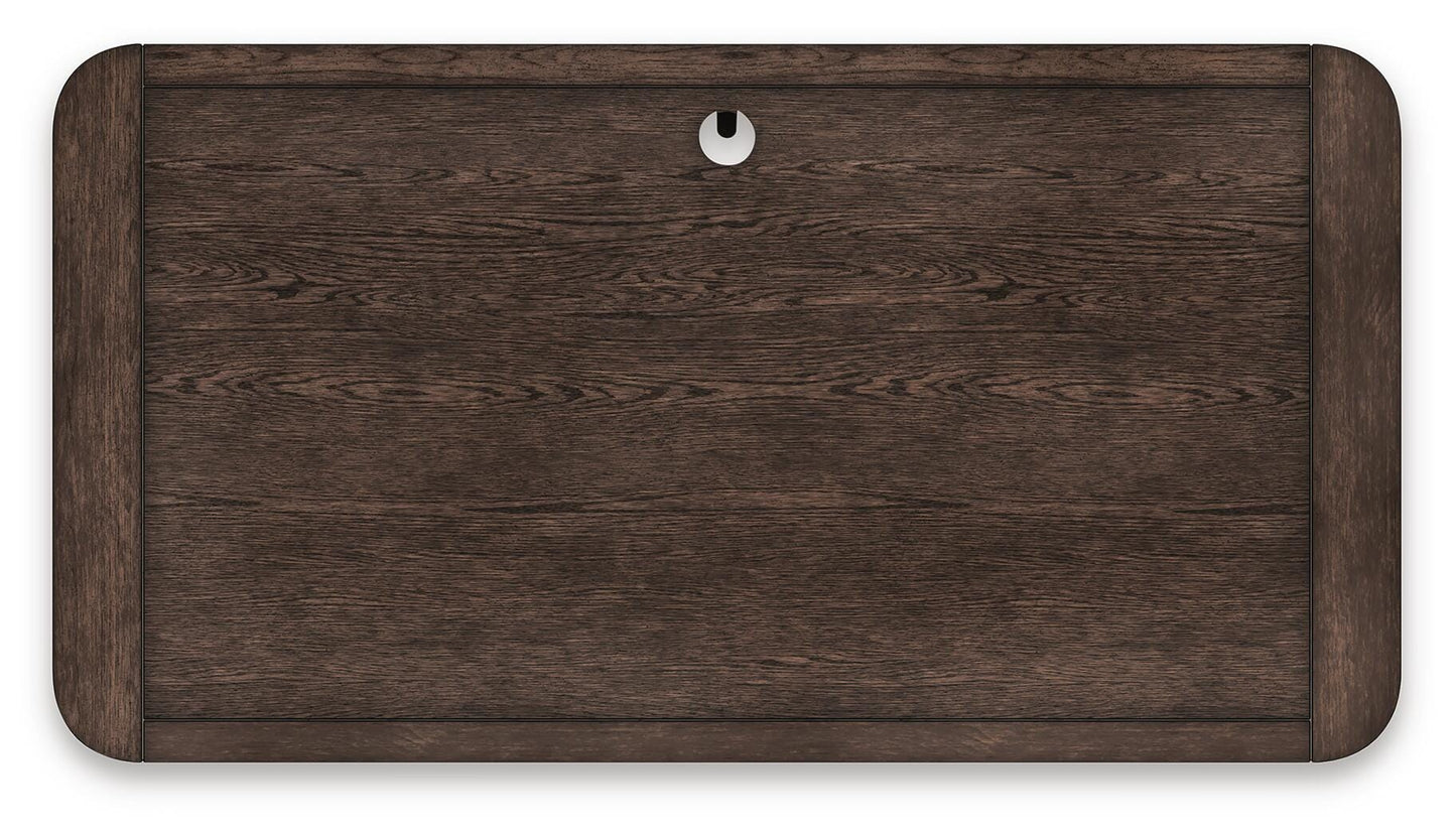 Ashley Breckington Dark Brown 56" Home Office Desk