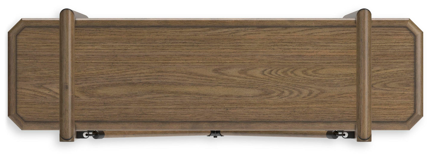 Ashley Roanhowe Brown 71" Bookcase