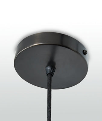Ashley Chaness Clear Brass Pendant Light