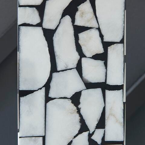 Ashley Macaria White Black Table Lamp